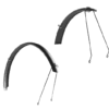 A pair of AVENTON LEVEL FENDER SET on a white background, perfect for e-bikes and other bicycles.