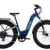 A AVENTURE.2 Step Through Ebike is displayed against a white background.