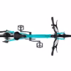 Top view of the Soltera 2.5 Ebike in teal shows its handlebars, seat, pedals, and gear mechanism set against a white background.