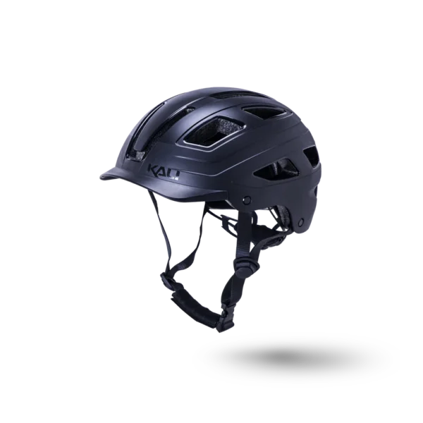 A Kali Protectives Cruz helmet on a black background, perfect for ebikes and e-bikes accessories.