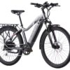 The LEVEL.2 Commuter Ebike, along with its e-bike accessories, is displayed against a white background.