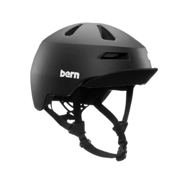 A Nino 2.0 Youth Bike Helmet with the word berm on it, designed for e-bike enthusiasts in WA, USA.