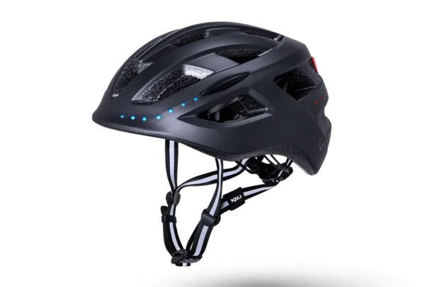 A KALI PROTECTIVES CENTRAL LIT HELMET, perfect for USA ebikes and e-bikes accessories enthusiasts.