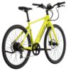 A Soltera.2 Ebike with a yellow frame is displayed against a white background.