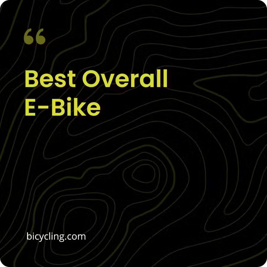 Best overall e-bike with a wide range of Ebikes and e-bikes accessories available.