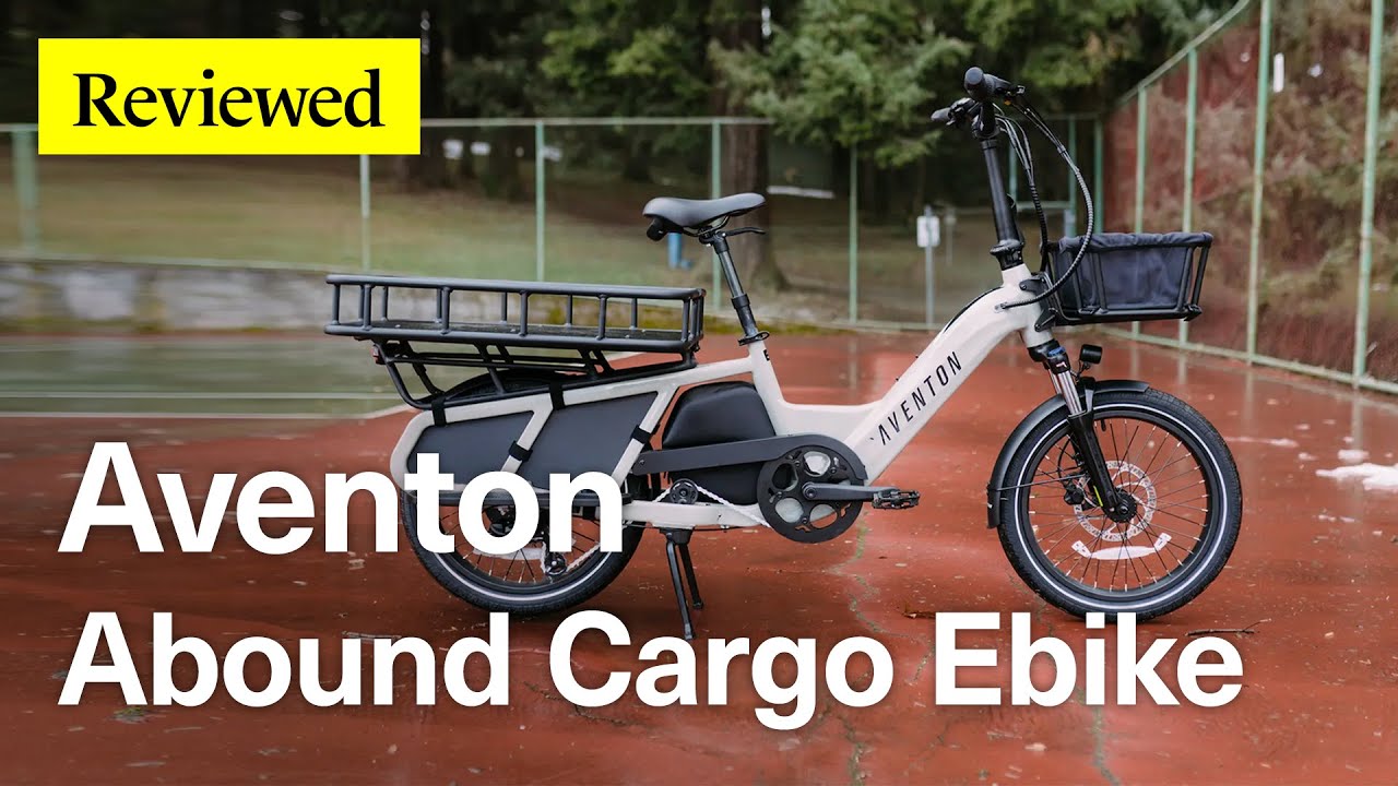 Averton cargo ebike review in WA, USA.