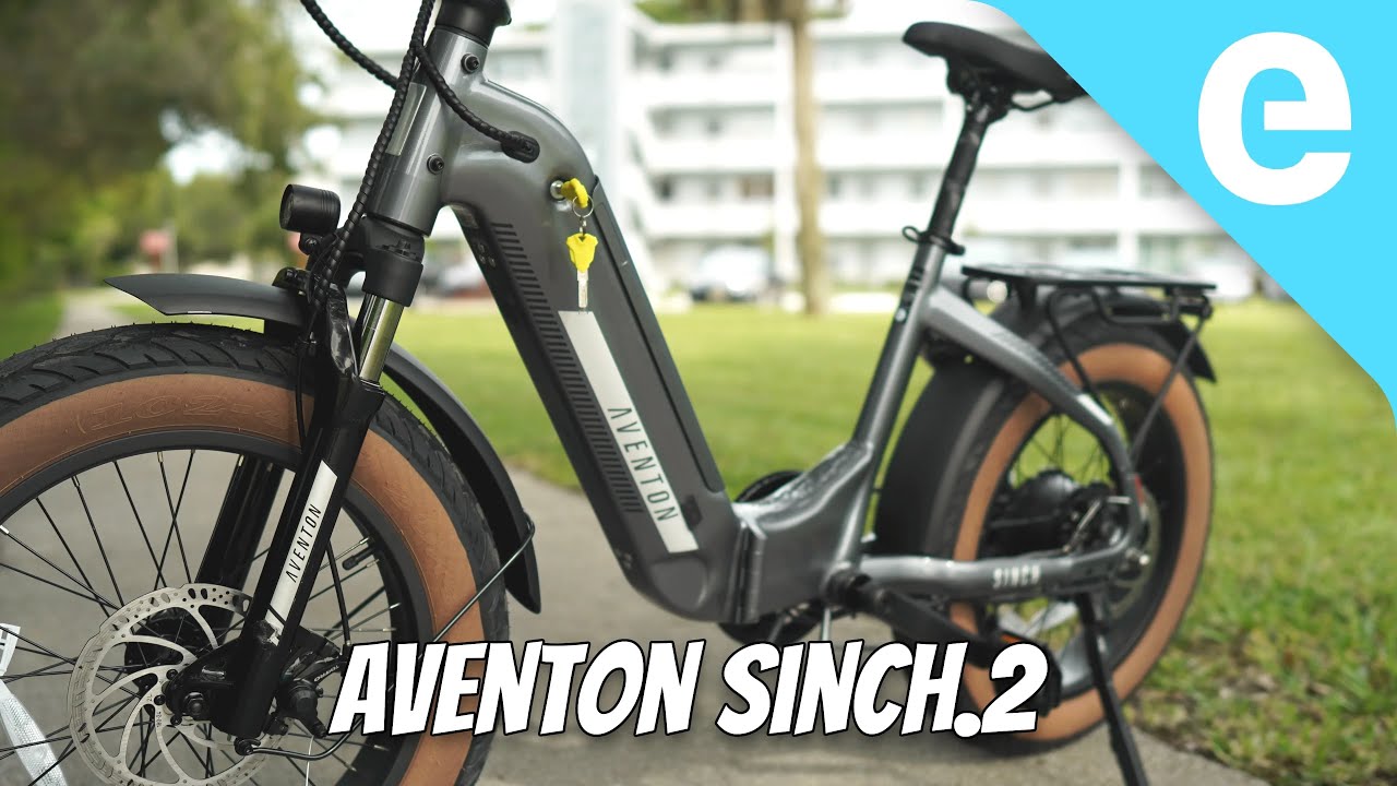 An e-bike with the words anton sinch 2 on it.