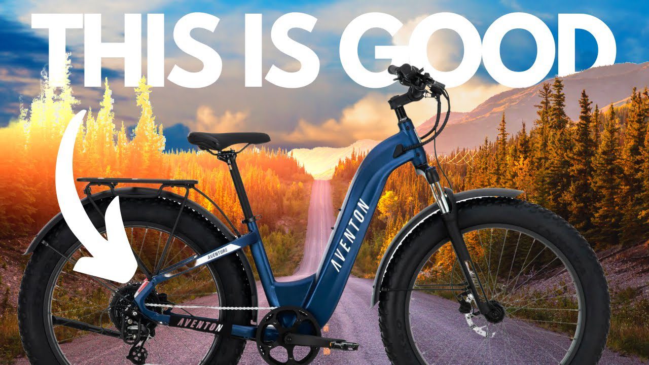 An e-bike from WA, USA with the words "this is good".