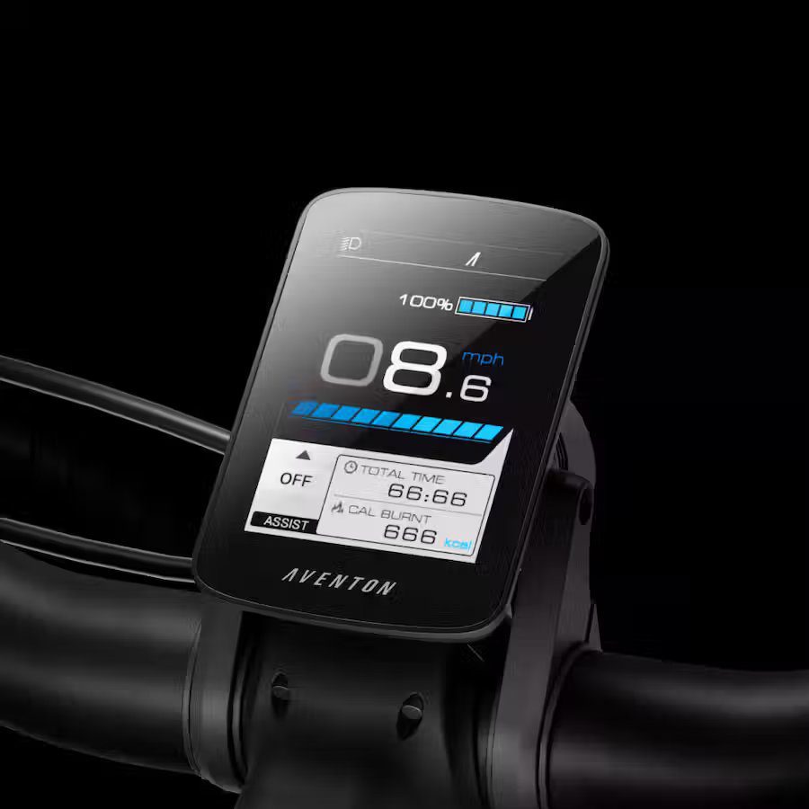 An e-bike with a GPS on the handlebar, suitable for Babyboomerbikes enthusiasts in the USA, especially in WA.