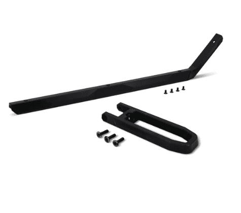 An EZ-LOAD KIT accessory consisting of a black bar with two screws and a bolt.