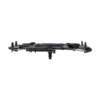 The NV™ 2.0 Add-On, a black metal bike rack for vehicles, is displayed folded horizontally against a white background.
