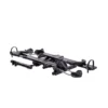 The NV™ 2.0, a black foldable hitch-mounted bike rack, is displayed on a white background.
