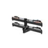 The NV™ 2.0 Add-On is a black metal bike rack with two horizontal trays for mounting bicycles, shown against a white background.