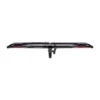 The NV™ 2.0 Add-On is a black hitch-mounted bike rack with red accents, shown from the rear, designed to attach to a vehicle's tow hitch.