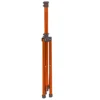The Tri Doc - Trail Doc Stand is an orange, collapsible tripod with three legs, shown partially extended against a white background.