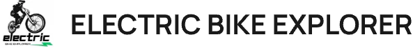 Logo with a silhouette of a person riding an electric bicycle, the word "electric," and the text "Let's Go Hybrid" in bold black letters.